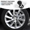 60MM Car Wheel Hub Caps Auto Emblem Tyre Center Covers Accessories For Mitsubishi 9 Ralliart X EX ASX L200 Colt Outlander Pajero