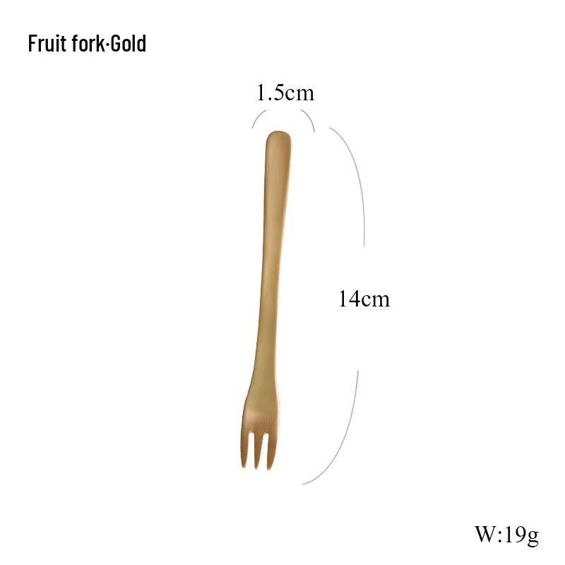 Набор десертных и фруктовых вилок ZISIZ из нержавеющей стали 304 (2-Pack)