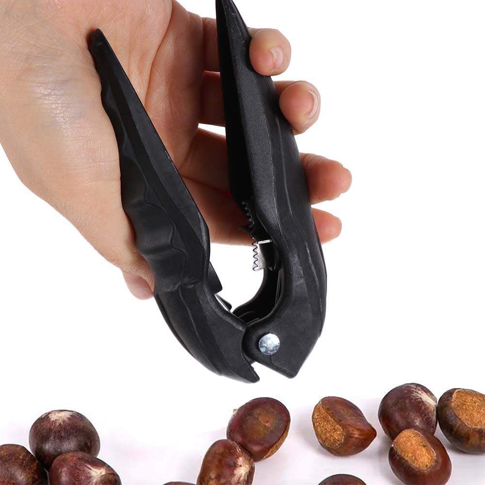 Cross Design Chestnut Clip Non-slip Chestnut Sheller Chestnut Cutter  Leisure Time