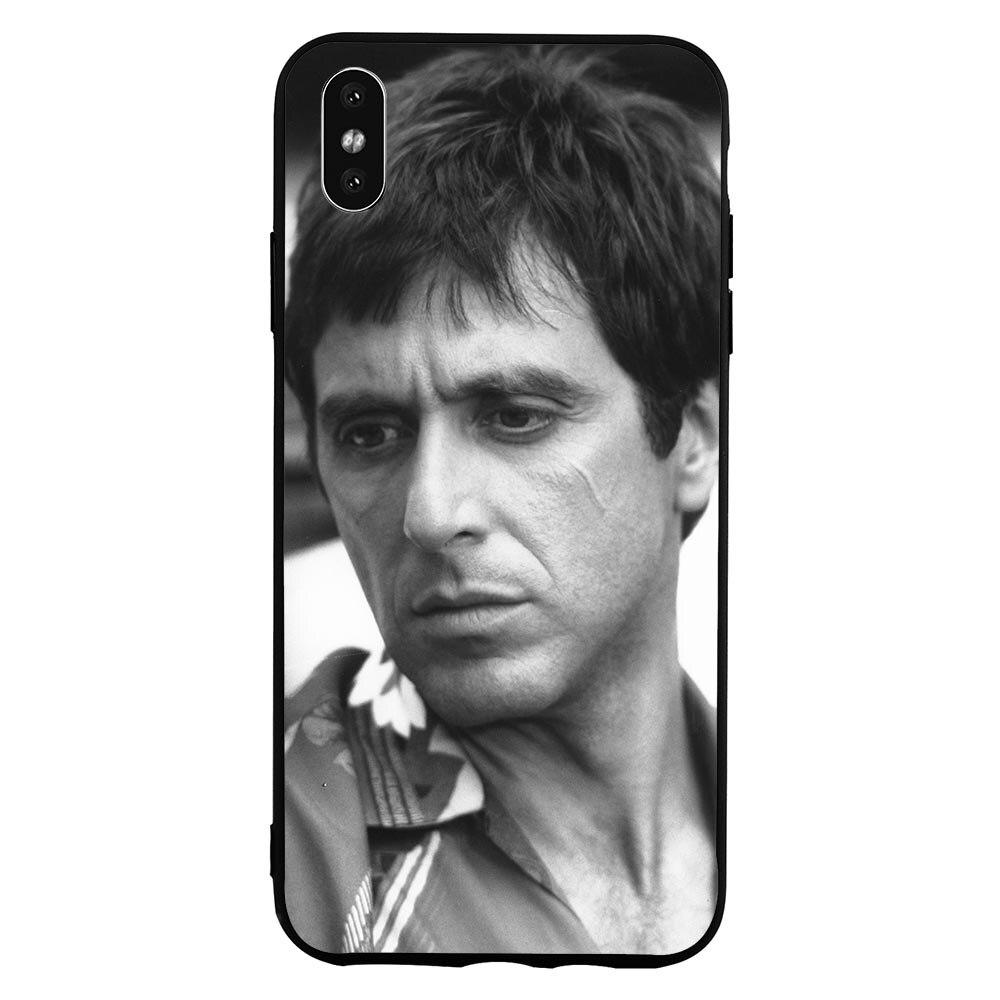 Coque IPhone 15 Pro Scarface Tony Montana - Texture Mate, Silicone, Légère - Neuf Sous Blister
