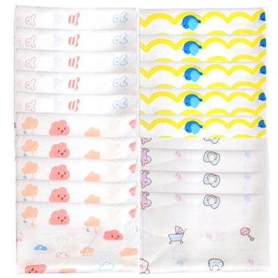 Abad Character Gauze Handkerchief 20 Piece F Type Set, Korean Baby Products
