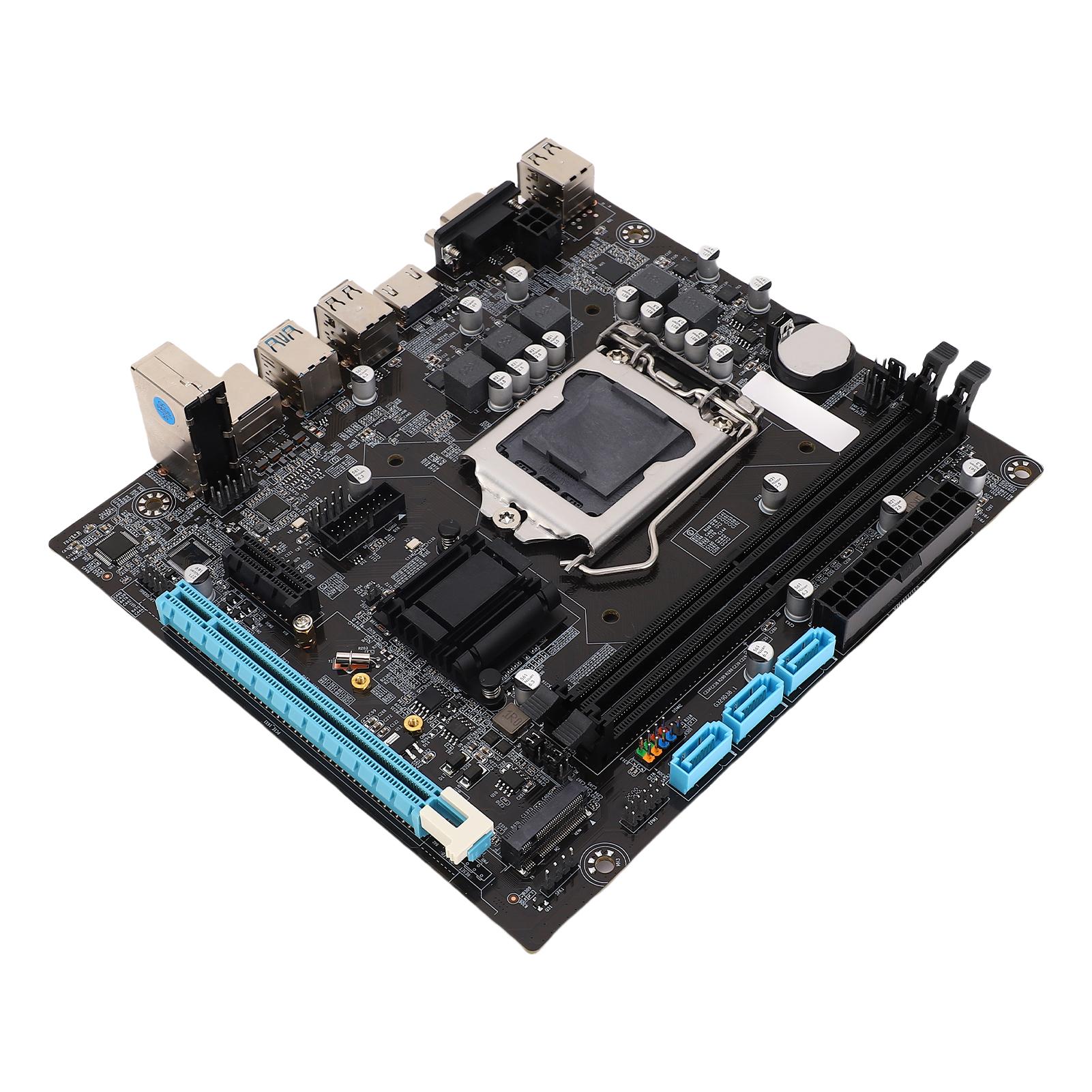 

H110 Gaming Motherboard for LGA 1151 ATX 2 Channel DDR4 M.2 Nvme NGFF Serial ATA3.0 6GB PCIe