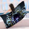 Anime Murder Drones Beach Towel Colorful Bath Towels For Girl Microfiber Quick Dry Custom Sand Free Beach Yoga Spa Gym Pool