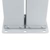 Retractable Side Awning Black 100 x 1000 cm