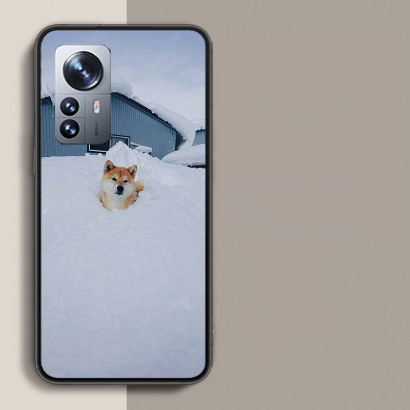Animal Shiba Inu Dog Phone Case For Xiaomi Poco X3 NFC X4 GT M3 M4 M5 M5S X7 X6 X5 F6 Pro F5 F4 Mi F3 F2 Cover TPU Capa Coque Cl