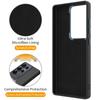 For Samsung Galaxy S25 Ultra Magnetic Case Rotating Ring Kickstand TPU + PC Back Cover