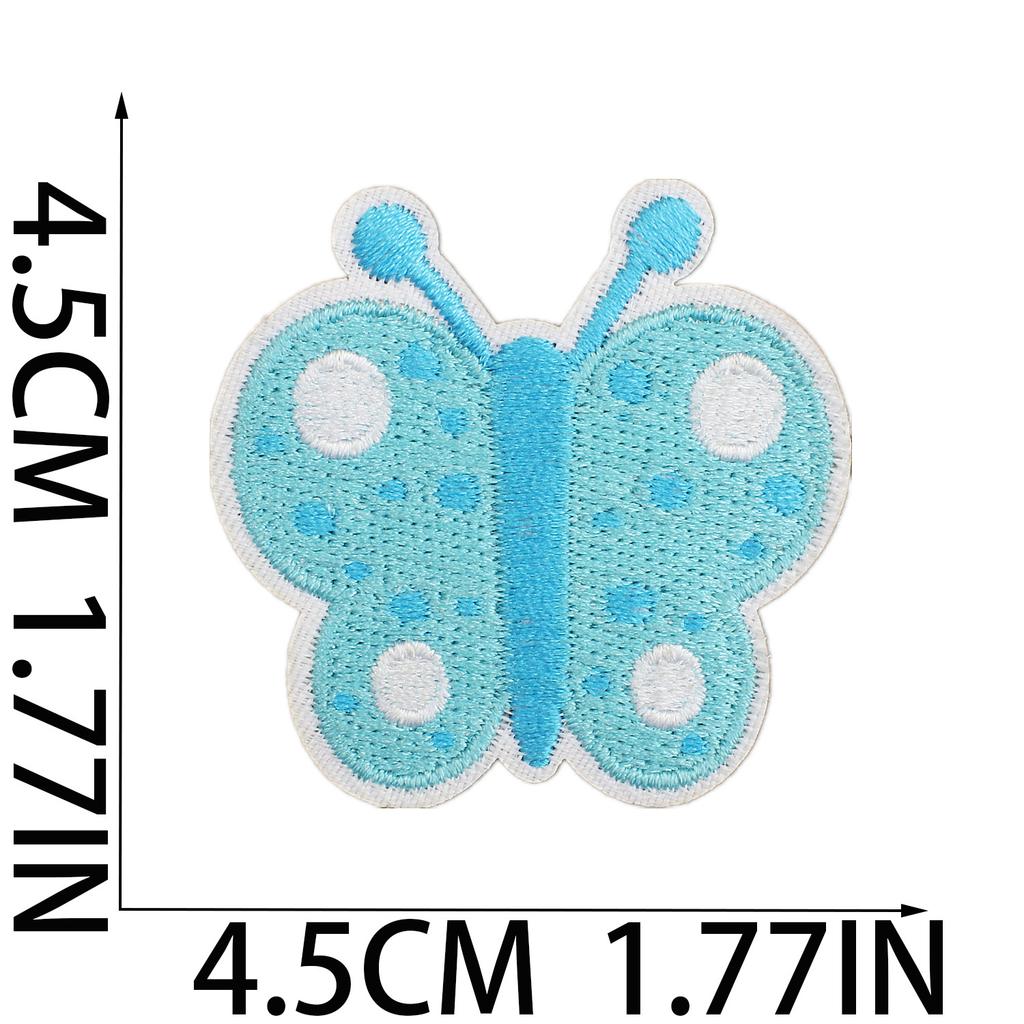 Female Treasure Toy Deer Decorative Embroidery Cloth Sticker Cartoon Bear Patch Sticker Saliva Pocket Milk Bottle Computer Embroidery Label Ironing