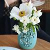 Light Luxury Retro Small Vase High End Exquisite Desktop Decoration Home Ceramic Flower Vase Fashionable Living Room Decoration