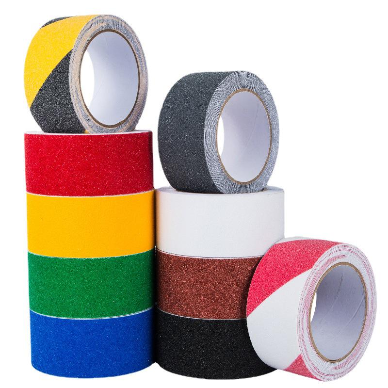 PVC Sand Surface Frosted Anti-Slip Stair Safety Tape, 80 Mesh