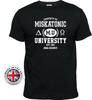 Call of Cthulhu Tshirt MISKATONIC UNIVERSITY Varsity T Shirt.Unisex + Ladies Fit