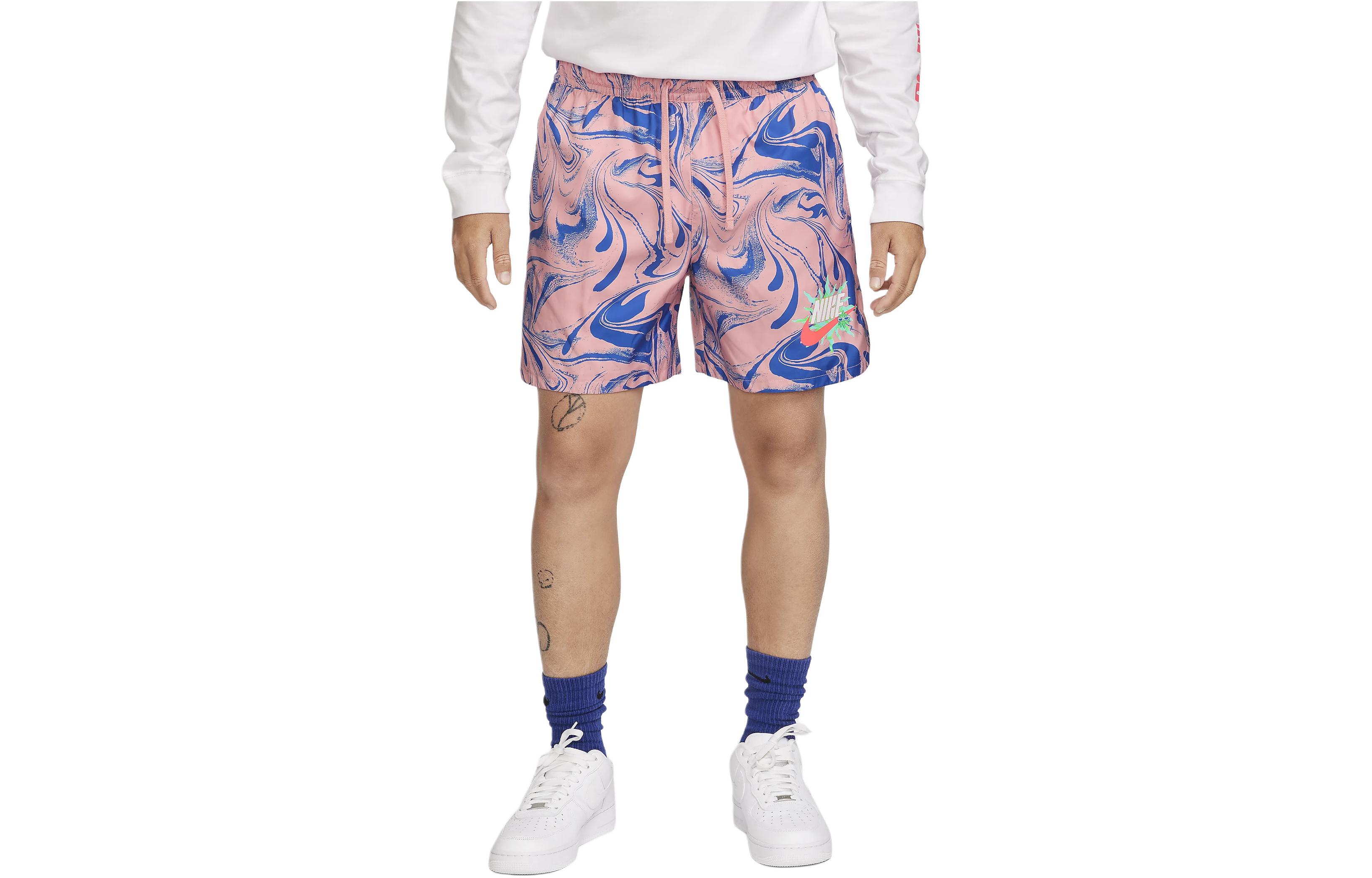 Nike Sportswear Casual Shorts Men s Bleached Coral FZ2234-697 XL