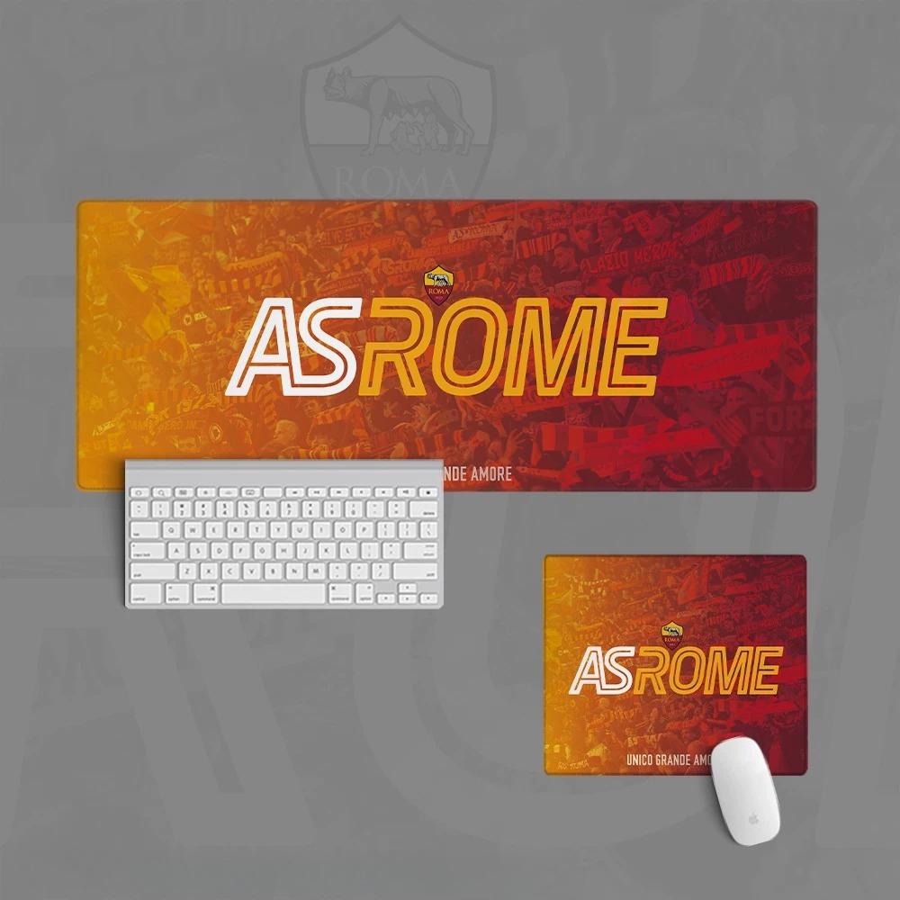 New Creative Extra Large Leather Non-slip Stain Resistant Mouse Pad Office Keyboard Table Football Fan Supplies Student Gift Roma Totti Periphery