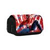 Spider-Man Double Pencil Case, Student Stationery Storage Bag, Large-Capacity Stationery Bag