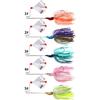 5Pcs Spinnerbait Fishing Lures Freshwater Saltwater Fishing Buzzbait Lure Spinner Baits Swim Jigs Lures Fishing Lure