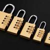 Combination Lock Security Padlock Travel Waterproof Wear-Resistant Drawer Hardware Courtyard Suitcase Cabinet Luggage