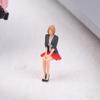 1/64 Scale Model Figurine Mini Skirt Girls Collectible Doll Exquisite Figure For Fans In Scale Diecast Model Car