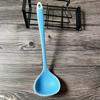 Large Capacity Heat-Resistant Premium Silicone Soup Ladle - Easy-Clean Kitchen Spoon for Cooking & Serving