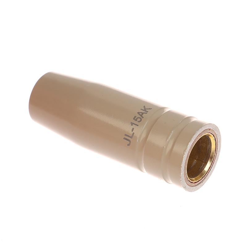 14Pcs Non-Stick Welding Slag European Airless Gas Protection Gun Machine Protective Sleeve 15Ak New Coating Protection Nozzle