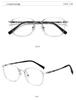 Ultralight Retro Square Eyeglass Frames - Unisex High-End Korean Design