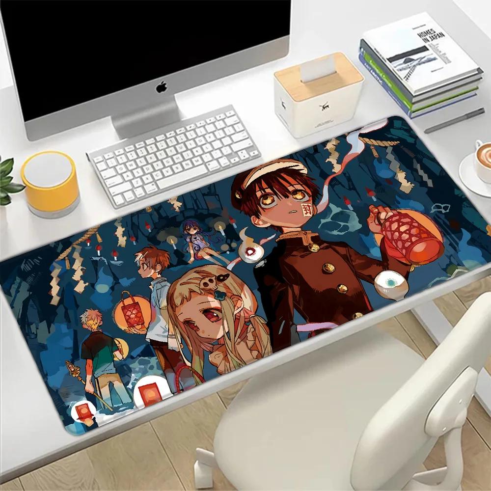 Toiletbound Hanakokun Mousepad HD Printing Computer Gamers Locking Edge Nonslip Mouse Pad XXLxcm Keyboard PC Desk Pad