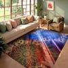 Bohemia Mandala Geometric Area Rug,Carpet Rug for Home Living Room Bedroom Sofa Doormat Kitchen Decor,Kid Non-slip Floor Mats