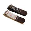 Day & Night Floral Cotton Guitar Strap Set: Anti-Slip, Widened Design, Dark Night Pattern 022, Sunlight Pattern 021