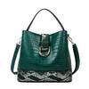 2025 New Soft Leather Bags Luxury Designer Handbags Brand High Quality Crocodile Pattern Women Crossbody Shoulder Bag Sac à main