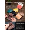 Leather Product Advisor Supervised fogman Coin Purse Men Case Box Type Genuine Slim Compact (Yellow)