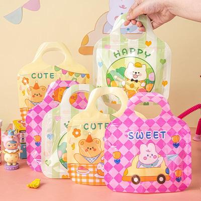 MEIDI Animal Time Christmas Gift Bags, 50 Pcs Mixed Styles