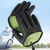 1/2Pcs Fishing Gloves with Magnet Release Anti-Slip Textured Grip Puncture Resistant Waterproof Catch Fish Gloves