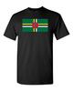 Dominica Country Flag Roseau French State Nation Patriotic DT Adult T-Shirt Tee Unisex T-Shirt
