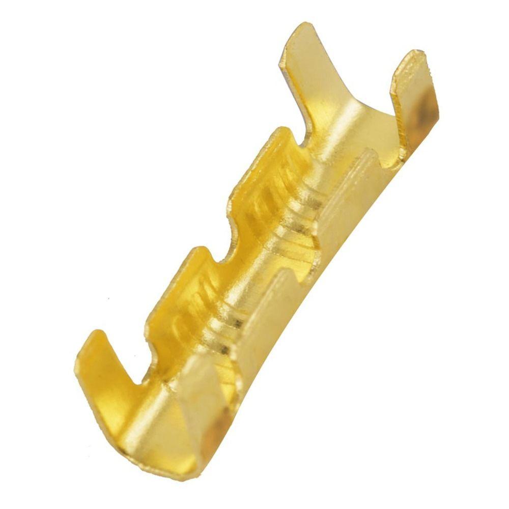 100 PCS Non-Insulated Crimp Terminals Brass Wire Connector U-Shaped Terminal  Electricity