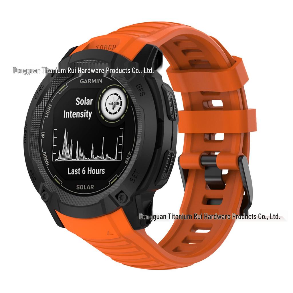 Garmin Instinct 2X Silicone Quick Release Sport Band Replacement