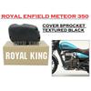Royal Enfield Meteor 350cc Cover Sprocket LH Textured Black