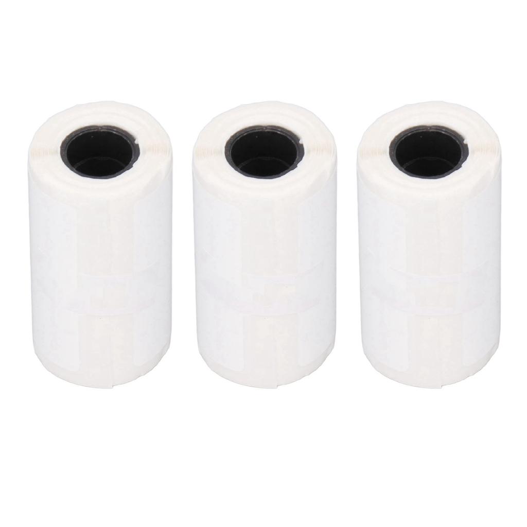 3 rolki samoprzylepnego papieru termicznego, wyraźny druk, łatwe odklejanie, biały termiczny papier paragonowy dla