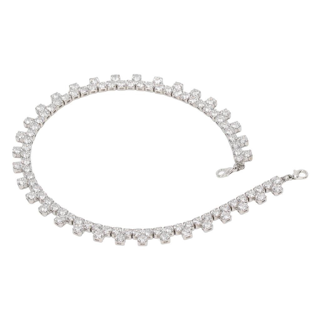 Rhinestone Trim Beautiful Shiny Rhinestone Chain for Wedding Dresses Headwear Necklaces Craft Decoration