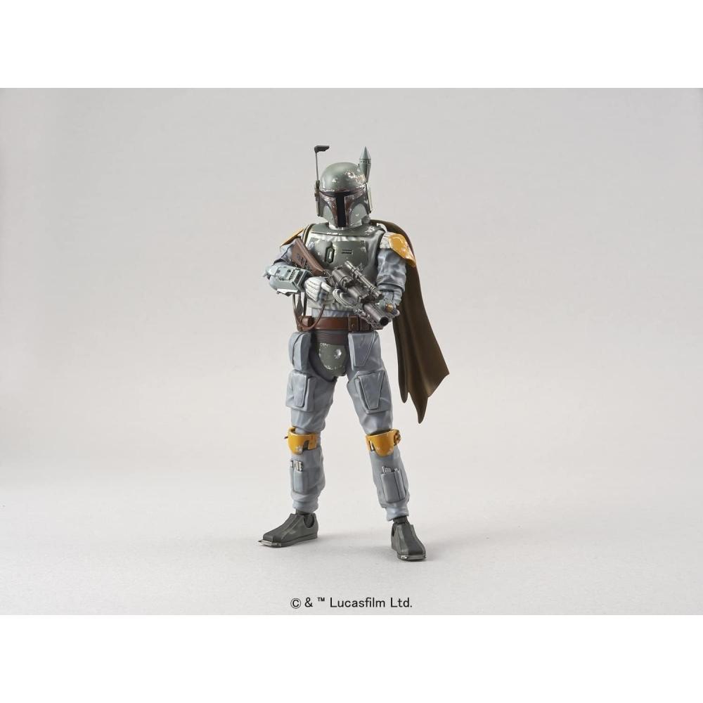 Bandai Spirits  Bandai Spirits  Star Wars 1 12 Scale Boba Fett Color Coded Plastic Model