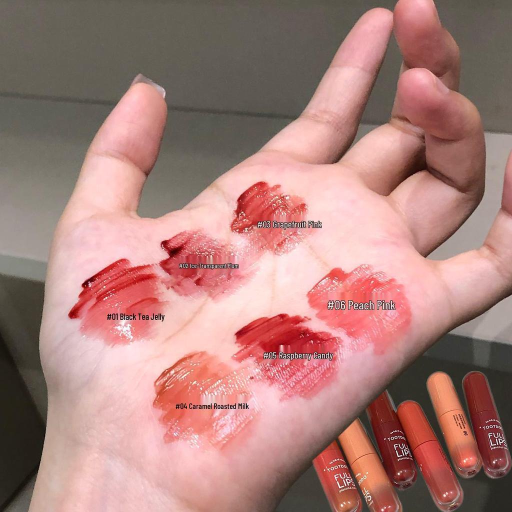 Toot Dodo Crystal Bright Mirror Lip Glaze: Moisturizing, Radiant, Youthful Lip Color for Spring/Summer