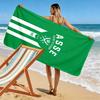 AS Saint-Étienne Print Beach Towel, Large Soft Quick Dry Towel for Beach Camping Swimming