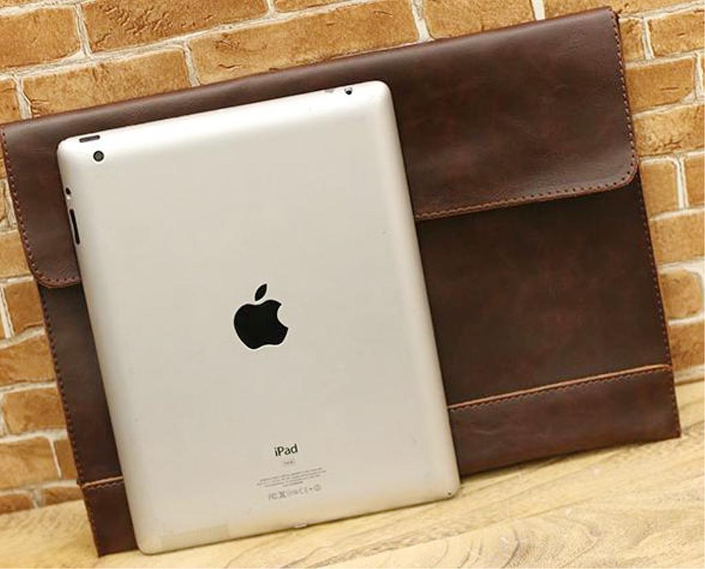 Frühlingsschwalbe SpSw Schicke Retro-Umschlag-Clutch aus PU-Leder, Perfekt für An oder Aus (Braun)