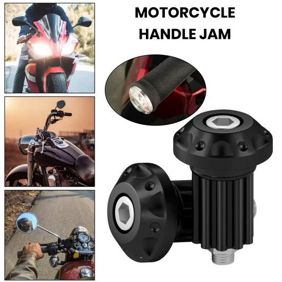 1 par motorsykkel styre ende CNC aluminiumslegering Universal motorsykkel scooter grep håndtak endeplugg trim deksel modifikasjonstilbehør