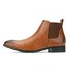 Men's Chelsea Boots Foreign Trade Small Square Head Men's Shoes Versatile Fashion Men's Short Boots Ankle Boots