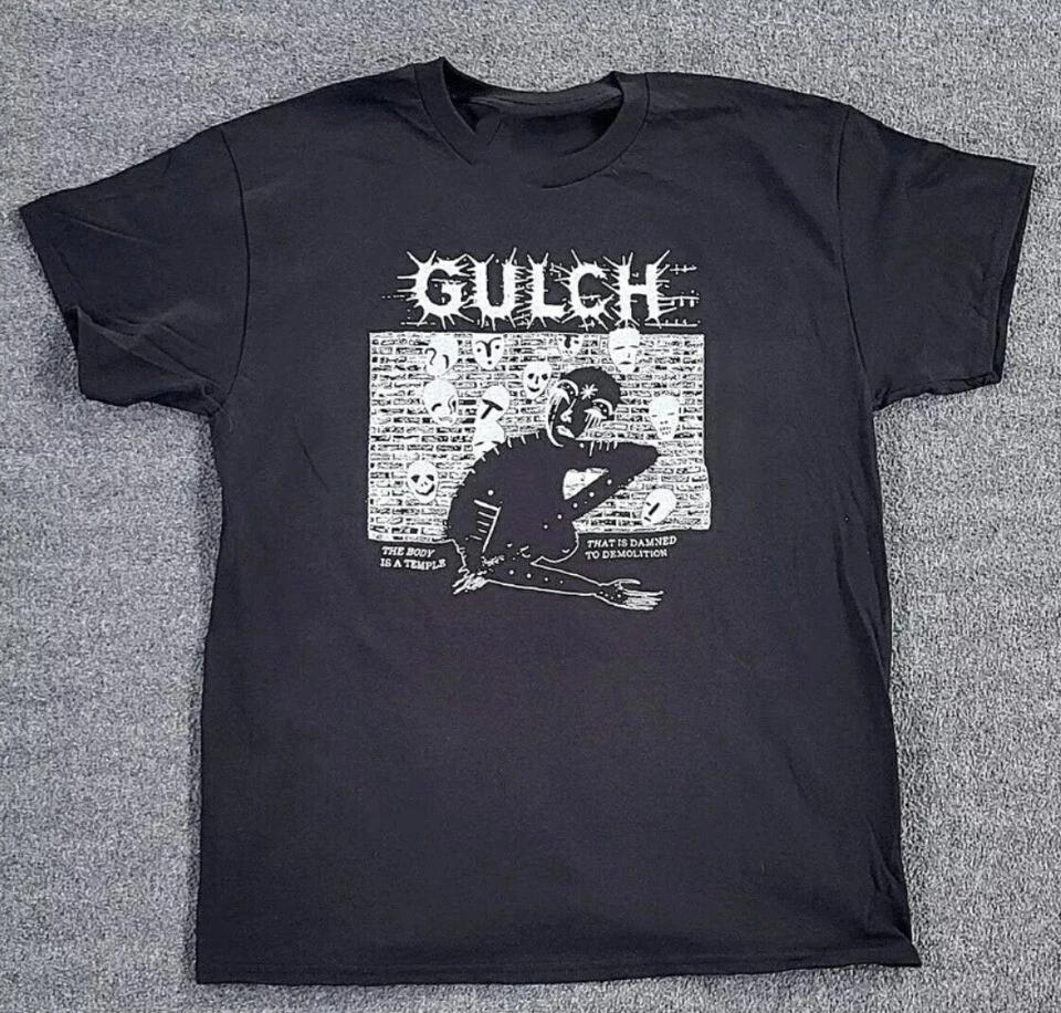Gulch Band Unisex Black T-Shirt, Gulch Band Shirt For Fans L