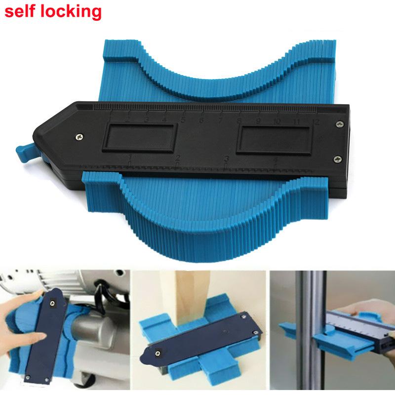 Multi-Functional Contour Curve Ruler for Woodworking
