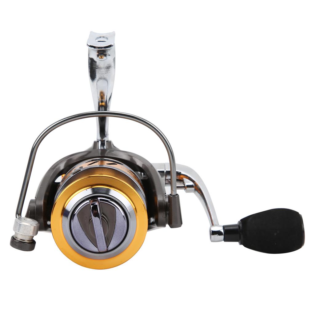 MT5000 Metal Sea Fishing Spinning Reel 5.5:1 Gear Ratio 12+1BB Portable Fishing Wheel