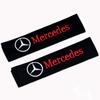 Embroidery Car Seat Head Neck Rest Cushion Headrest Pillow Seat Belt Pad For Benz AMG W205 C300 W203 W206 W108 W124 W126 Sticker QP1