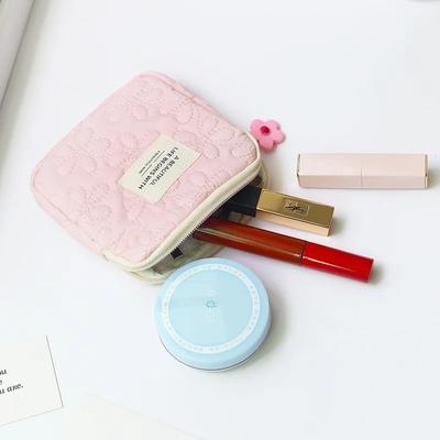 1 Stück Modische Kleine Kosmetiktasche für Damen, Reise Mini-Hygieneartikel-Organizer, Make-up-Münzbörse, Karten-Lippenstift-Aufbewahrungstasche