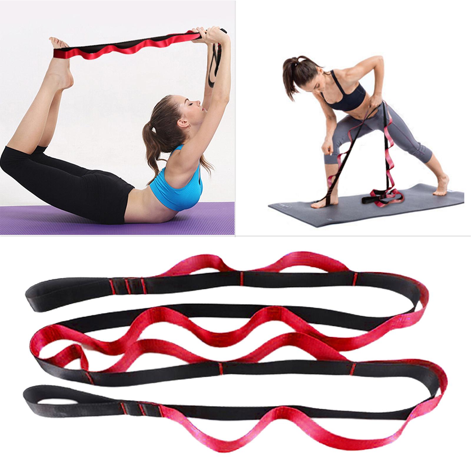 

Strap with 70cm Yoga Dance Stretching for Hot Yoga, Physical , Pilates Ligament Bands червоний