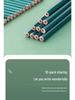 Hexagonal 2B Cartoon Pencil for Students: Non-Toxic Writing, Exam, and Sketching Stationery.