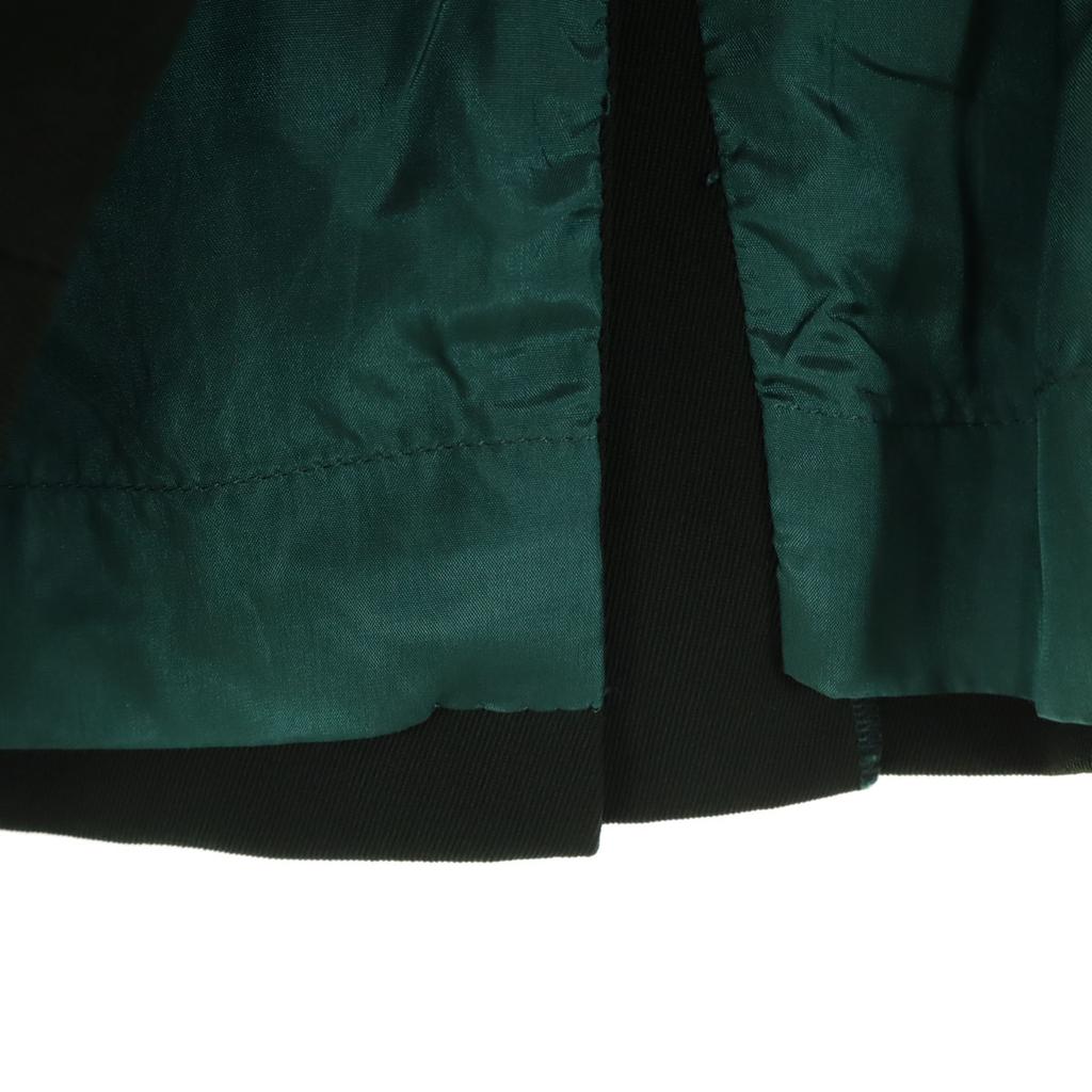 Hermes Made In France Midi Length Tight Skirt 36 Deep Green Women Used